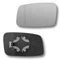 Replacement Wing Mirror Glass Left for Volvo S40 V40 1995-2004 Clip-On Passenger Near Side N/S Heated with Blind Spot