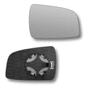 Replacement Wing Mirror Glass Right for Vauxhall Zafira 2009-2014 Clip-On Driver Off side Heated Convex