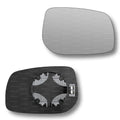 Replacement Wing Mirror Glass Right for Toyota Auris 2006-2012 Clip-On Driver Off side Heated Convex