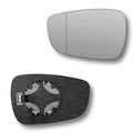 Replacement Wing Mirror Glass Left for Hyundai i30 2012-2017 Clip-On Passenger Near Side N/S Heated with Blind Spot