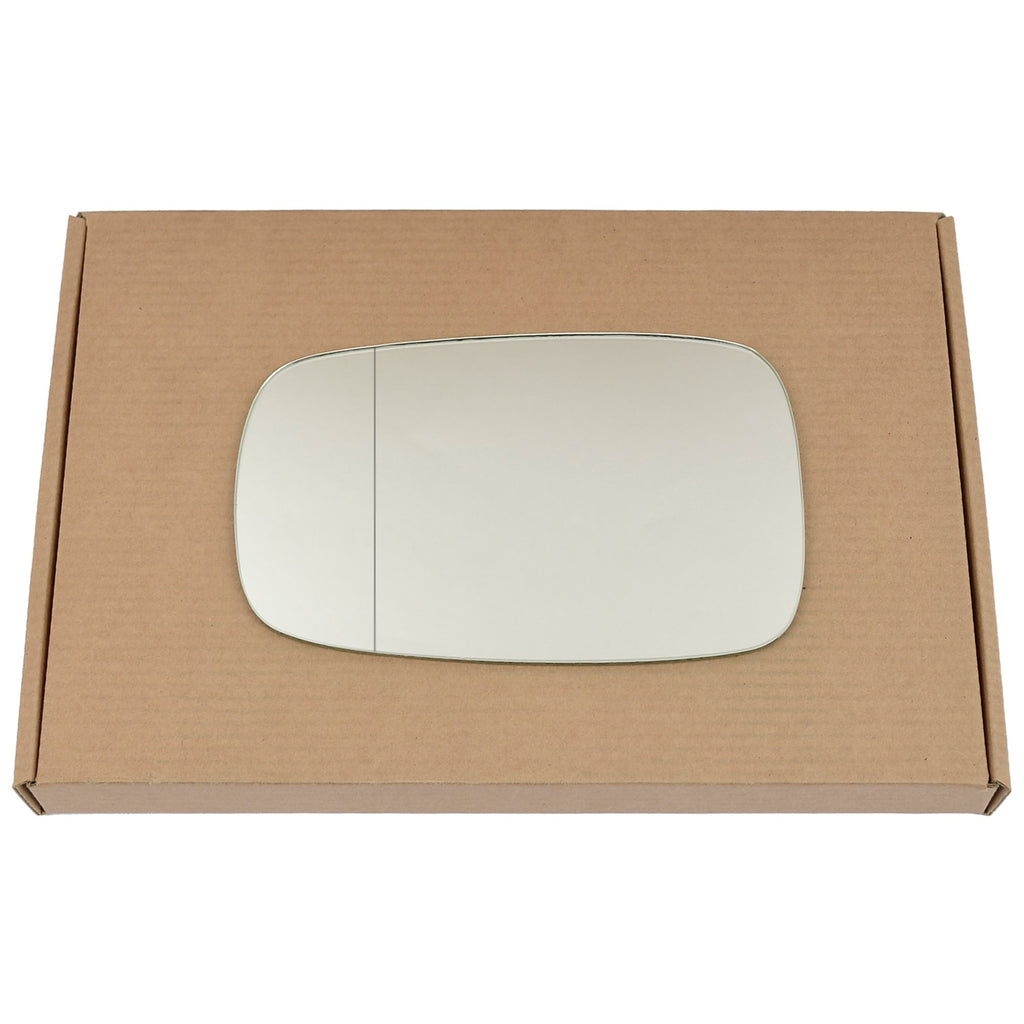 Wing Mirror Glass Left for Renault Megane 2002-2008 Stick-On Passenger Near Side with Blind Spot