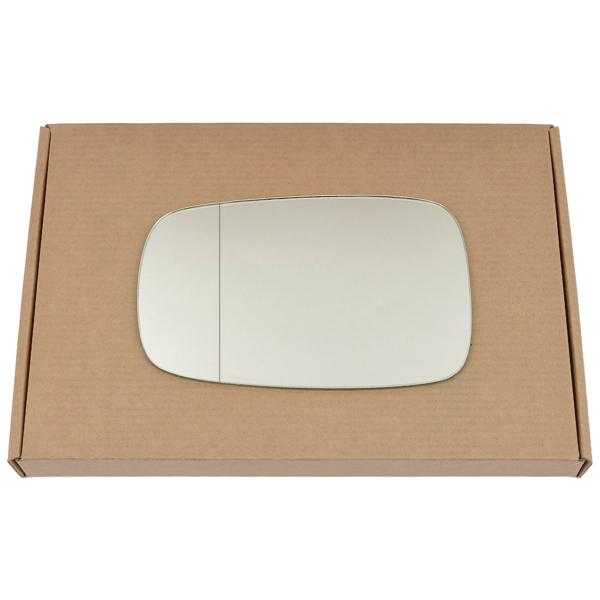 Wing Mirror Glass Left for Renault Laguna 2001-2007 Stick-On Passenger Near Side with Blind Spot