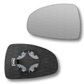 Replacement Wing Mirror Glass Left for Audi A1 2010-2018 Clip-On Passenger Near Side N/S Heated Convex