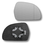 Replacement Wing Mirror Glass Right for Skoda Superb 2008-2015 Clip-On Driver Off side Heated with Blind Spot