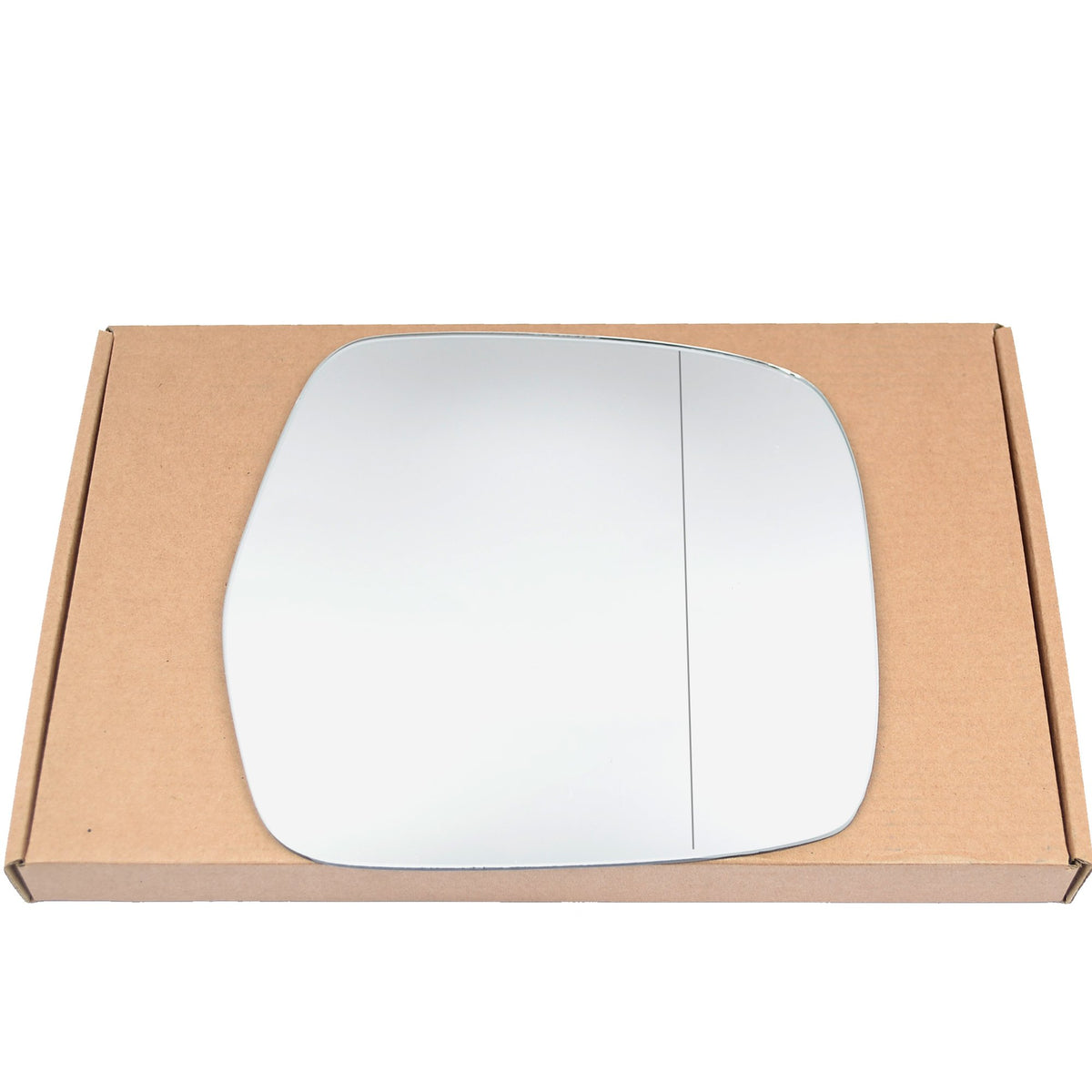 Wing Mirror Glass Right for Toyota Land Cruiser 1997-2002 Stick-On Driver Off Side with Blind Spot