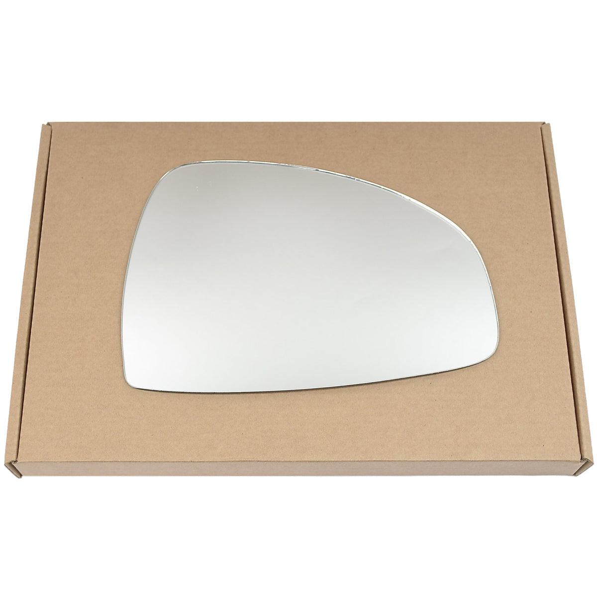 Wing Mirror Glass Right for Audi TT 2006-2014 Stick-On Driver Off Side Convex