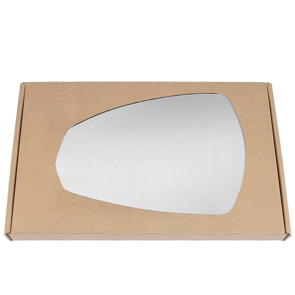 Wing Mirror Glass Left for Audi A3 2012-2020 Stick-On Passenger Near Side Convex