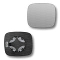 Replacement Wing Mirror Glass Left for Vauxhall Frontera 1998-2004 Clip-On Passenger Near Side N/S Heated Convex