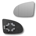 Replacement Wing Mirror Glass Left for Audi A2 1999-2005 Clip-On Passenger Near Side N/S Heated with Blind Spot
