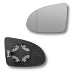 Replacement Wing Mirror Glass Left for Audi A2 1999-2005 Clip-On Passenger Near Side N/S Heated with Blind Spot