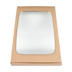 Wing Mirror Glass Left for VW Transporter T3 1979-1990 Stick-On Passenger Near Side Convex