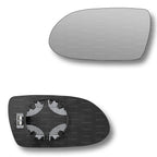 Replacement Wing Mirror Glass Left for Mercedes SLK 2004-2008 Clip-On Passenger Near Side N/S Heated Convex
