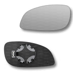 Replacement Wing Mirror Glass Left for Vauxhall Vectra 2003-2008 Clip-On Passenger Near Side N/S Heated Convex