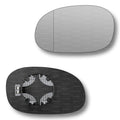 Replacement Wing Mirror Glass Left for Peugeot 1007 2005-2009 Clip-On Passenger Near Side N/S Heated with Blind Spot
