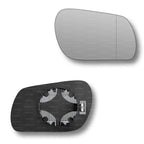 Replacement Wing Mirror Glass Right for Mazda 2 2003-2007 Clip-On Driver Off side Heated with Blind Spot