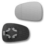 Replacement Wing Mirror Glass Left for Alfa Romeo Mito 2008-2018 Clip-On Passenger Near Side N/S Heated with Blind Spot