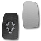 Replacement Wing Mirror Glass Right for Citroen Dispatch 2007-2016 Clip-On Driver Off side Heated Convex