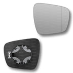 Replacement Wing Mirror Glass Right for Renault Scenic, Grand Scenic 2016-2021 Clip-On Driver Off side Heated with Blind Spot