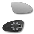 Replacement Wing Mirror Glass Right for Mercedes CLS 2004-2008 Clip-On Driver Off side Heated Convex