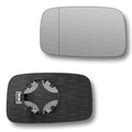 Replacement Wing Mirror Glass Left for Vauxhall Frontera 1991-1998 Clip-On Passenger Near Side N/S Heated with Blind Spot