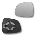 Replacement Wing Mirror Glass Left for Suzuki SX4 2006-2014 Clip-On Passenger Near Side N/S Heated with Blind Spot