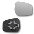 Replacement Wing Mirror Glass Right for Nissan Note 2013-2017 Clip-On Driver Off side Heated with Blind Spot