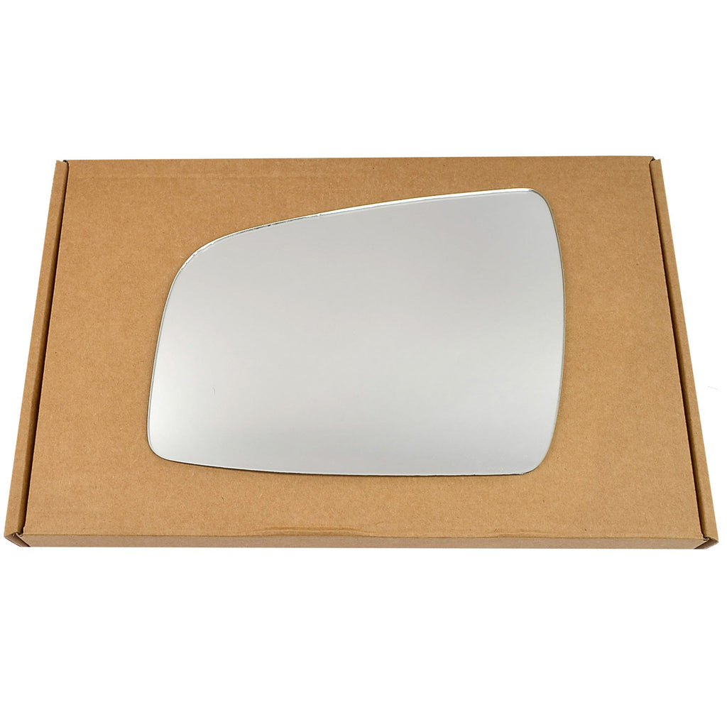 Wing Mirror Glass Left for Vauxhall Zafira B 2009-2014 Stick-On Passenger Near Side Convex