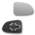 Replacement Wing Mirror Glass Right for Hyundai Santa Fe 2018-2022 Clip-On Driver Off side Heated Convex