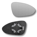 Replacement Wing Mirror Glass Right for Porsche Panamera 2017-2022 Clip-On Driver Off side Heated Convex