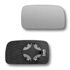 Replacement Wing Mirror Glass Right for VW Polo 1994-1999 Clip-On Driver Off side Heated Convex