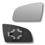 Replacement Wing Mirror Glass Left for Audi A3 2003-2008 Clip-On Passenger Near Side N/S Heated Convex