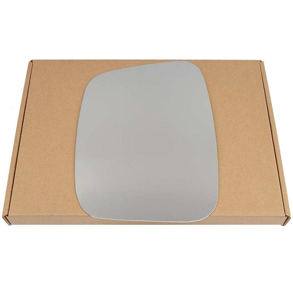 Wing Mirror Glass Left for Fiat Fiorino 2007-2020 Stick-On Passenger Near Side Convex