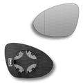 Replacement Wing Mirror Glass Left for Porsche Cayenne 2019-2022 Clip-On Passenger Near Side N/S Heated with Blind Spot