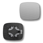 Replacement Wing Mirror Glass Right for Vauxhall Frontera 1998-2004 Clip-On Driver Off side Heated Convex