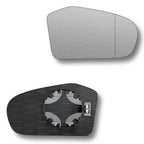 Replacement Wing Mirror Glass Right for Mercedes B-Class 2005-2008 Clip-On Driver Off side Heated with Blind Spot