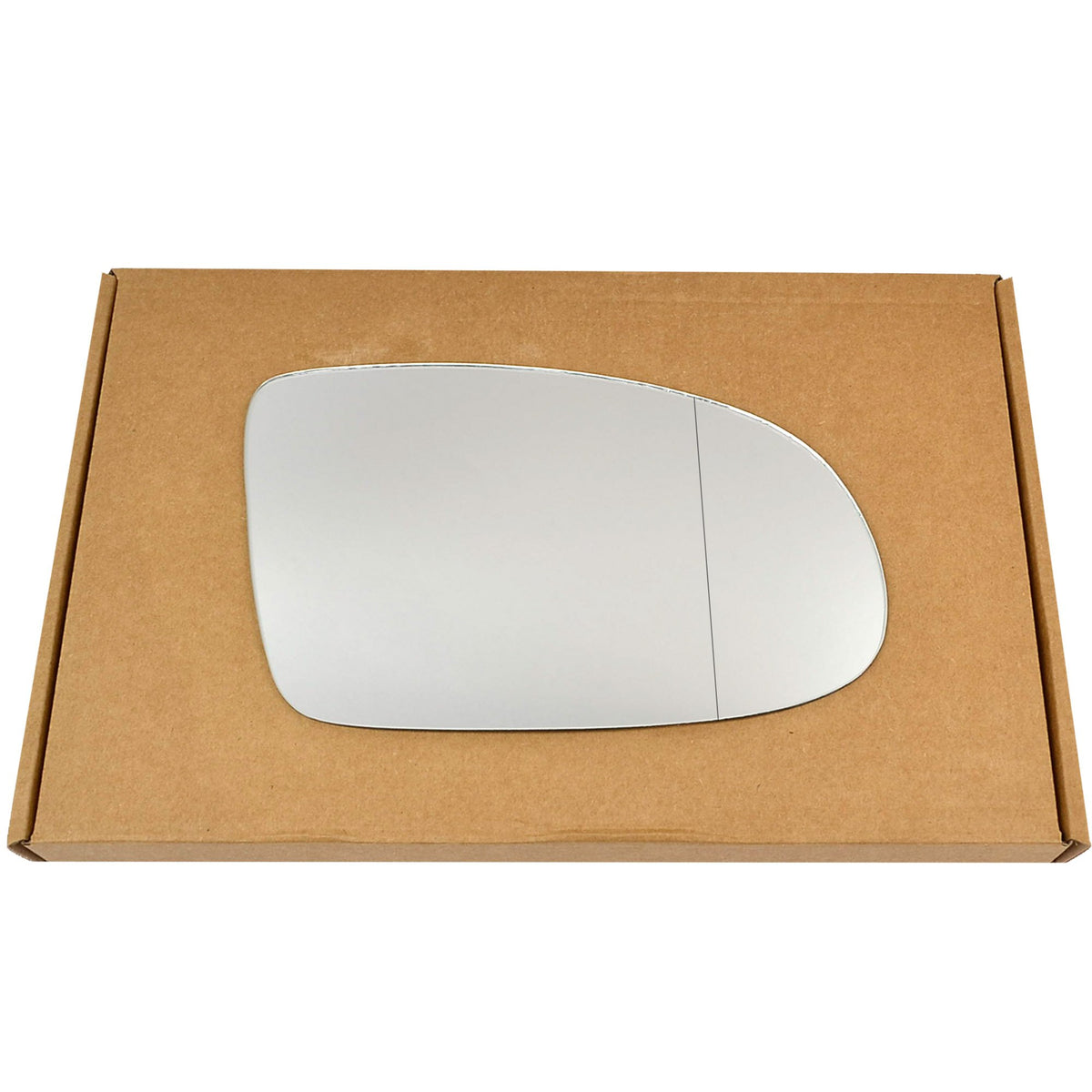 Wing Mirror Glass Right for Vauxhall Omega B 1994-1999 Stick-On Driver Off Side with Blind Spot
