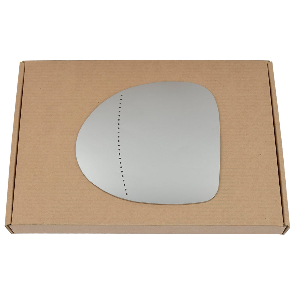 Wing Mirror Glass Left for Renault Twingo 2007-2010 Stick-On Passenger Near Side with Blind Spot