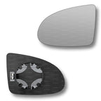 Replacement Wing Mirror Glass Left for Audi A2 1999-2005 Clip-On Passenger Near Side N/S Heated Convex