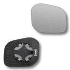 Replacement Wing Mirror Glass Right for VW Caddy 2015-2020 Clip-On Driver Off side Heated Convex