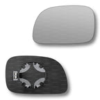 Replacement Wing Mirror Glass Left for Dodge Caravan 1996-2007 Clip-On Passenger Near Side N/S Heated Convex
