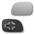 Replacement Wing Mirror Glass Left for Chrysler Voyager 1996-2007 Clip-On Passenger Near Side N/S Heated Convex
