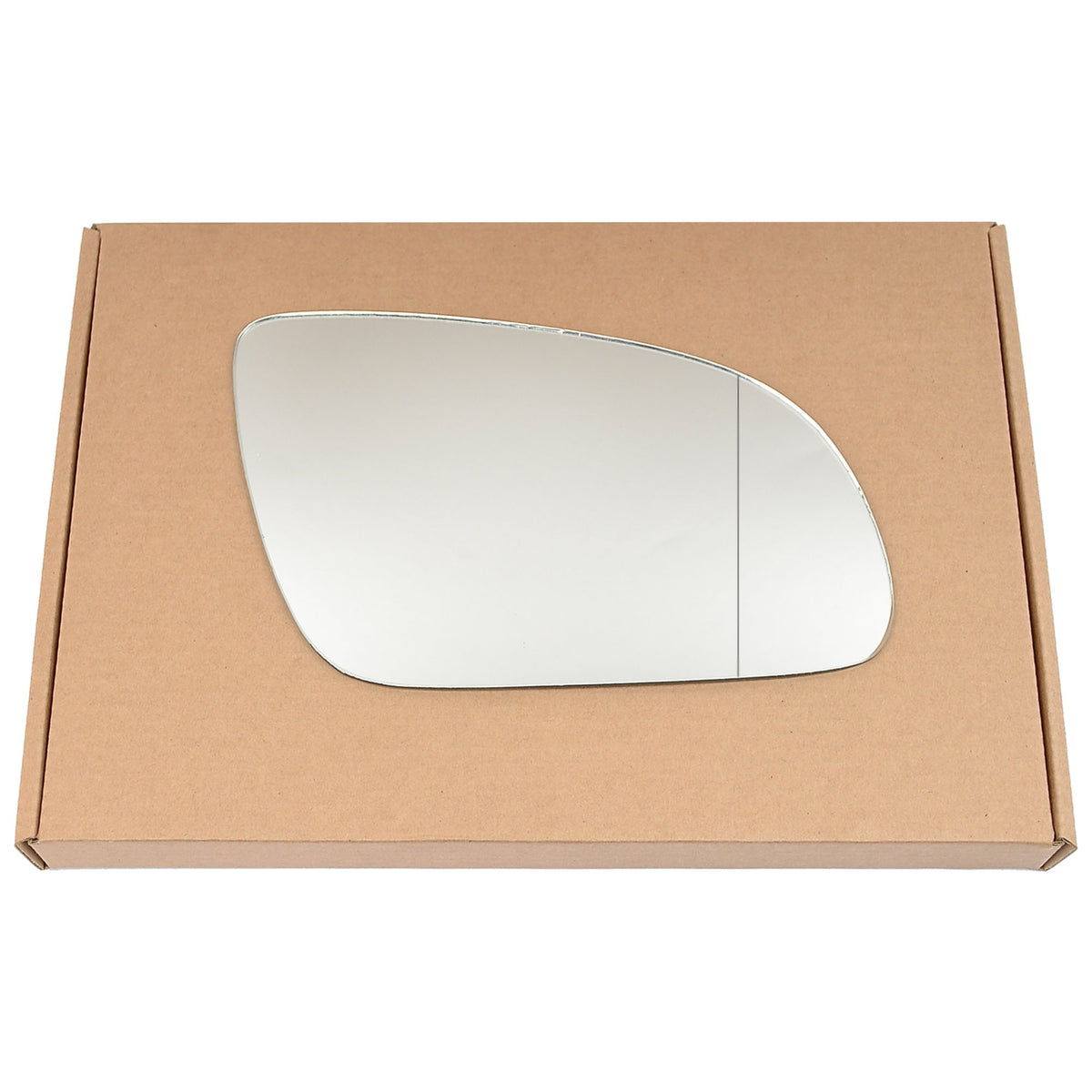 Wing Mirror Glass Right for Audi A8 2003-2007 Stick-On Driver Off Side with Blind Spot