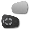 Replacement Wing Mirror Glass Left for Suzuki Vitara 2015-2020 Clip-On Passenger Near Side N/S Heated with Blind Spot