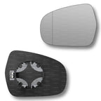 Replacement Wing Mirror Glass Left for Suzuki SX4 S-Cross 2013-2021 Clip-On Passenger Near Side N/S Heated with Blind Spot