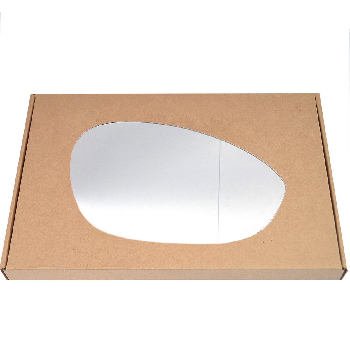 Wing Mirror Glass Right for Fiat 500, 500c 2007-2020 Stick-On Driver Off Side with Blind Spot
