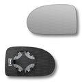 Replacement Wing Mirror Glass Left for Jeep Compass 2007-2016 Clip-On Passenger Near Side N/S Heated Convex