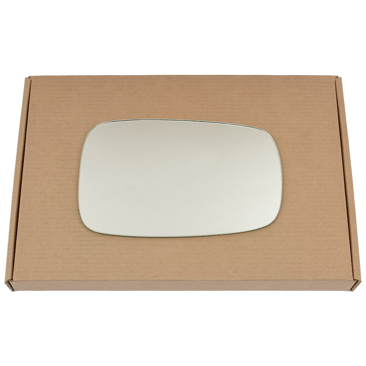 Wing Mirror Glass Right for Renault Megane 2002-2008 Stick-On Driver Off Side Convex