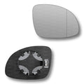 Replacement Wing Mirror Glass Right for Skoda Yeti 2009-2017 Clip-On Driver Off side Heated with Blind Spot