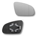 Replacement Wing Mirror Glass Right for Hyundai Kona 2017-2022 Clip-On Driver Off side Heated with Blind Spot