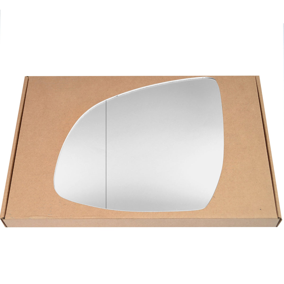 Wing Mirror Glass Left for BMW X5 (F15) 2013-2018 Stick-On Passenger Near Side with Blind Spot